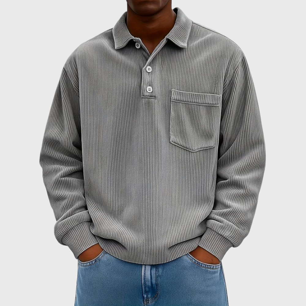 Jean-Philippe | Chemise en velours côtelé à manches longues