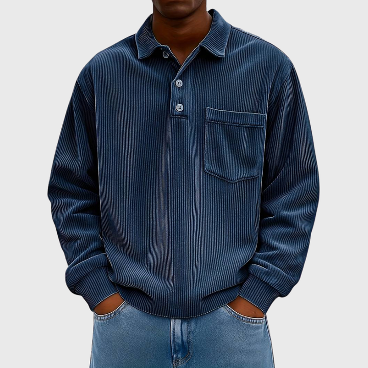 Jean-Philippe | Chemise en velours côtelé à manches longues