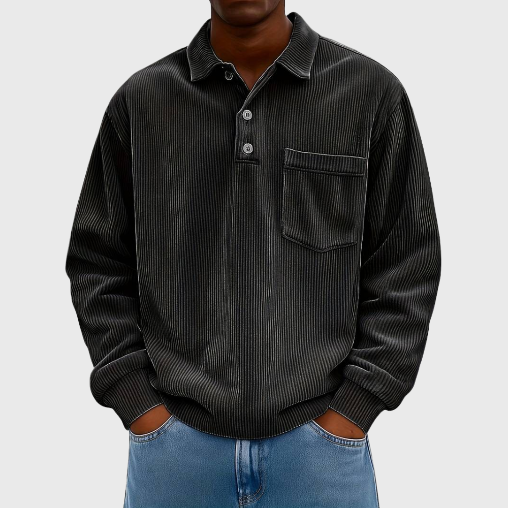 Jean-Philippe | Chemise en velours côtelé à manches longues