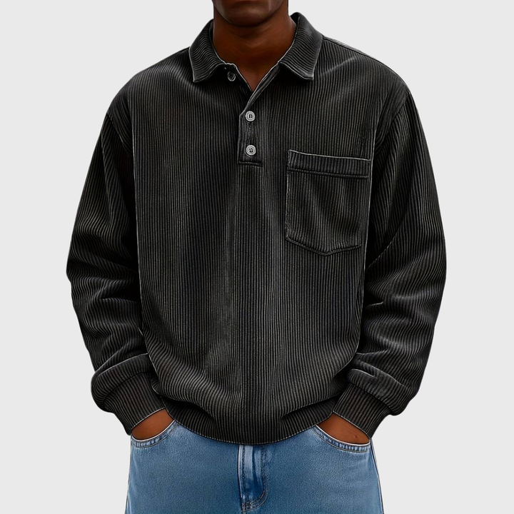 Jean-Philippe | Chemise en velours côtelé à manches longues
