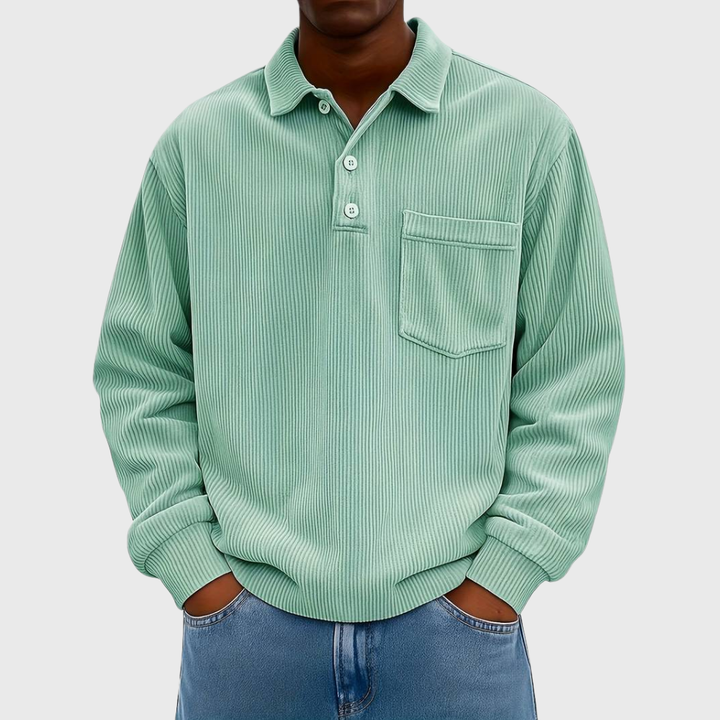 Jean-Philippe | Chemise en velours côtelé à manches longues