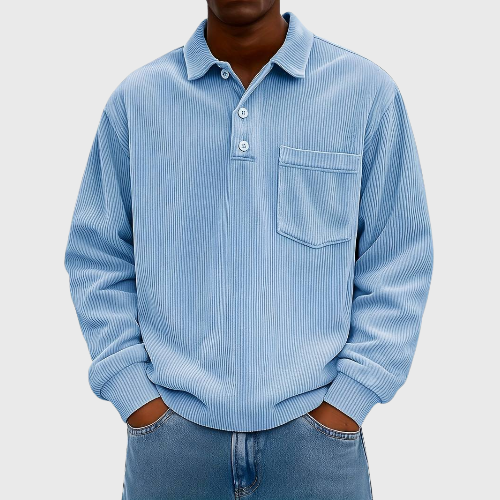 Jean-Philippe | Chemise en velours côtelé à manches longues