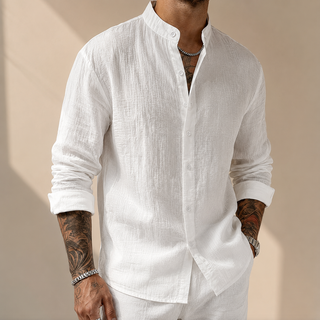 Gautier | Chemise henley en lin