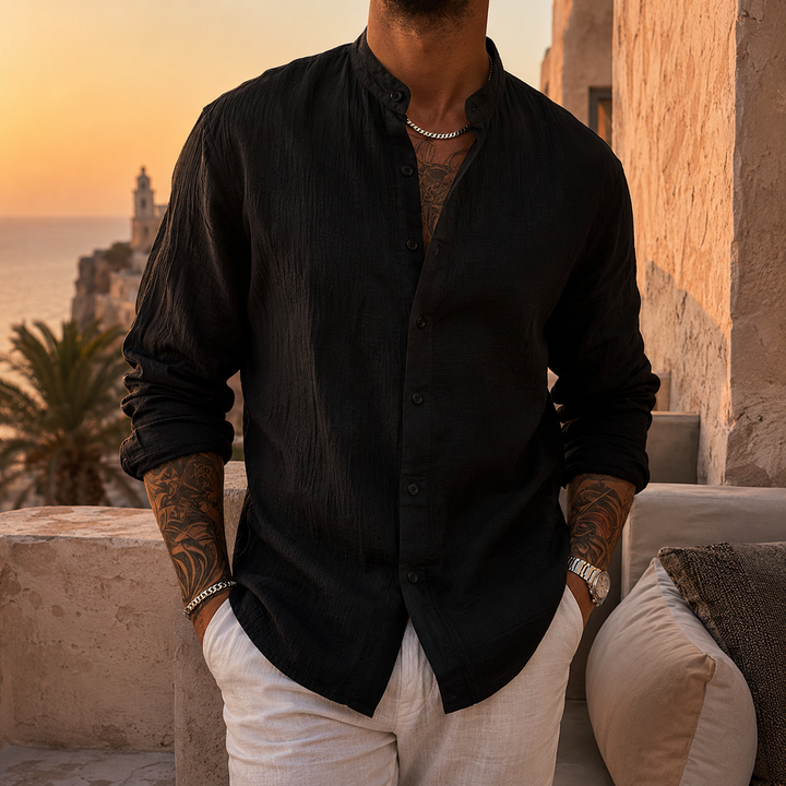 Gautier | Chemise henley en lin