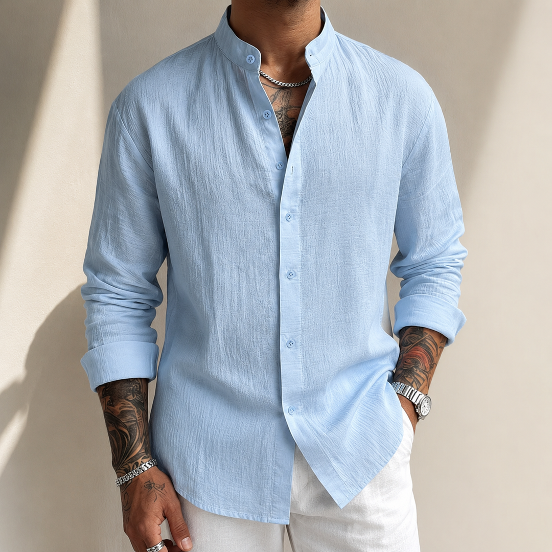 Gautier | Chemise henley en lin