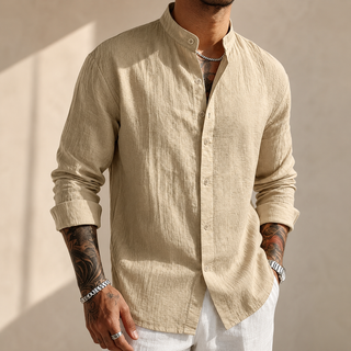 Gautier | Chemise henley en lin