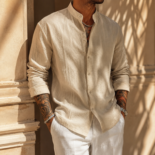 Gautier | Chemise henley en lin