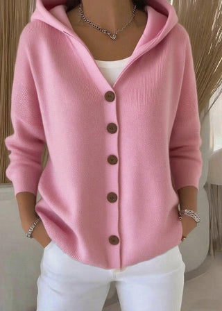 Monique | Cardigan élégant à capuche