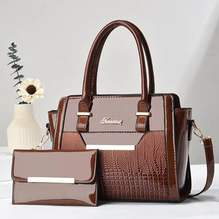 Agathe Paris | Ensemble sac et portefeuille en cuir