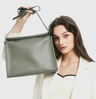 Émilie Opéra | Sac bandoulière en cuir véritable