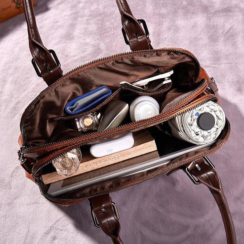 Gabrielle Paris | Sac à main en cuir véritable