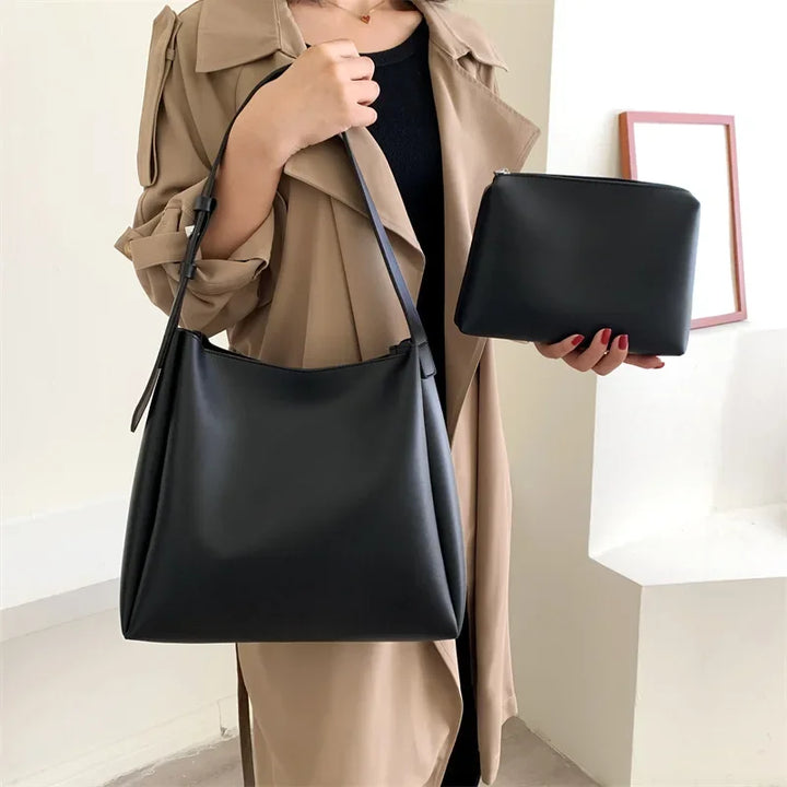 Gabrielle Marais | Pochette en cuir véritable
