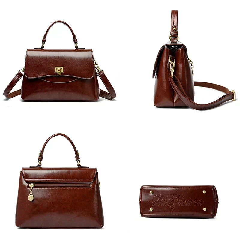 Charlotte Marais | Sac à main en cuir véritable