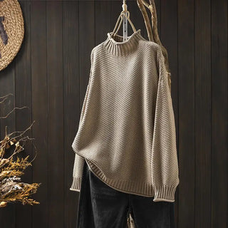 Muriel | Pull ample en maille texturée
