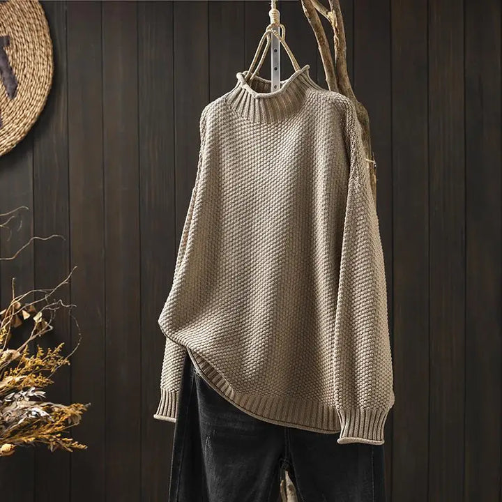 Muriel | Pull ample en maille texturée