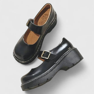 Aveline | Babies plateforme en cuir