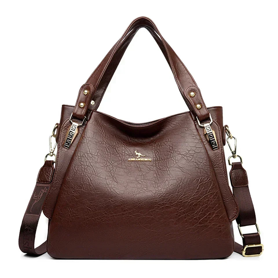 Eugénie Lumière | Sac porté épaule en cuir véritable