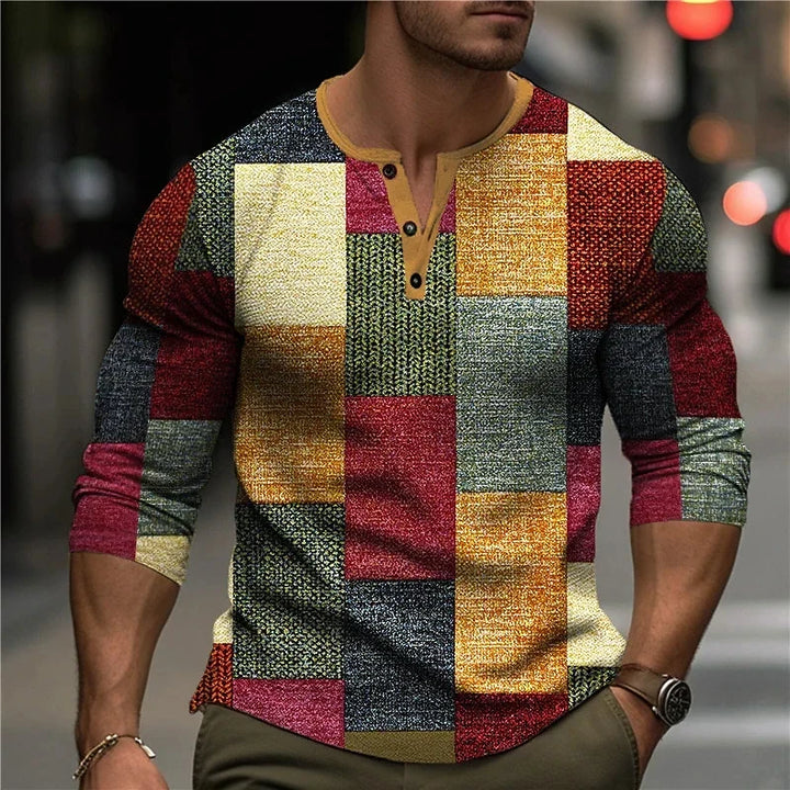 Henri-Charles | T-shirt à manches longues imprimé en 3D