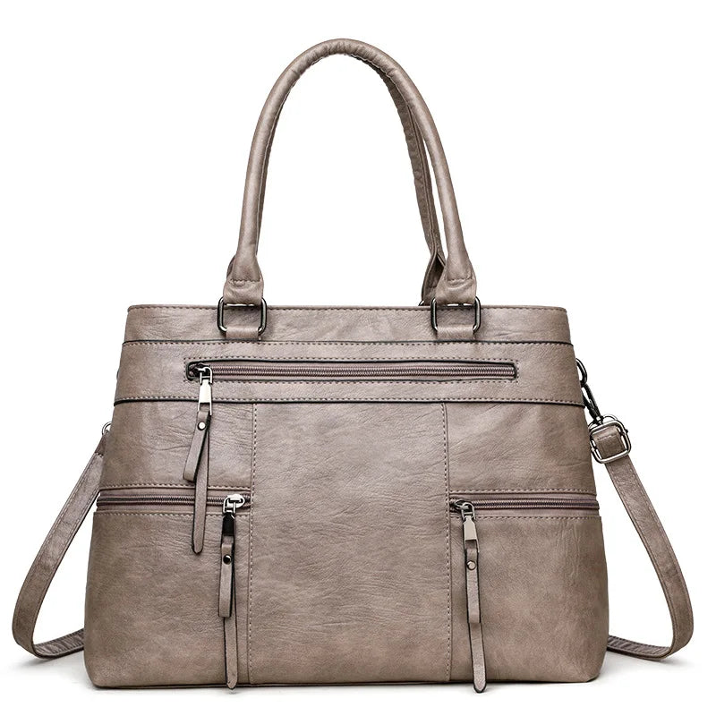 Fleur Marais | Sac à main en cuir véritable