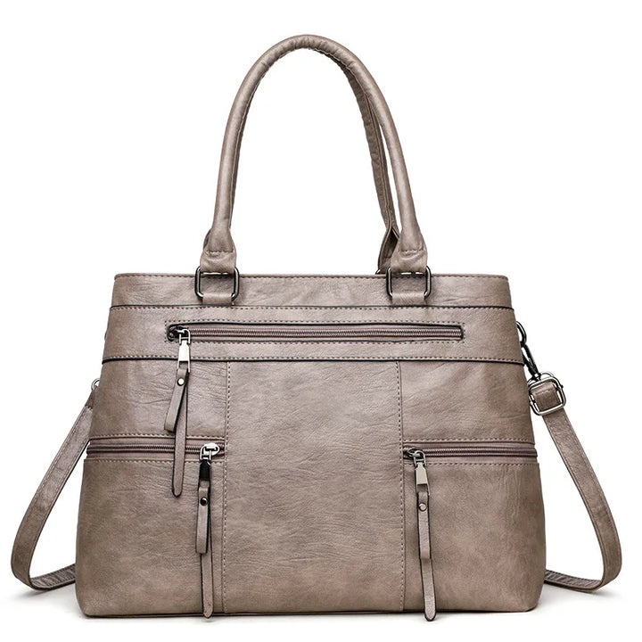 Fleur Marais | Sac à main en cuir véritable