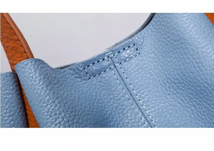 Estelle Lumière | Sac bandoulière en cuir véritable