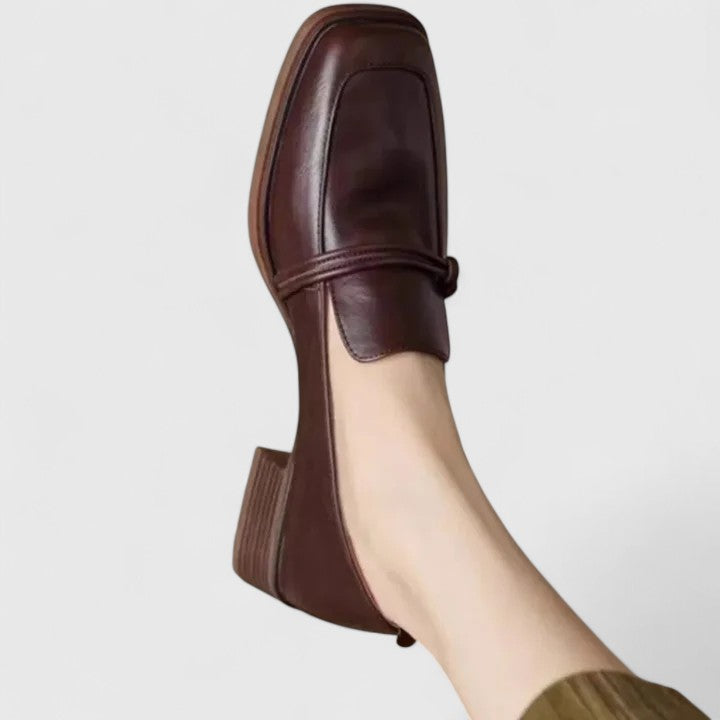 Michèle | Mocassins à bout carré