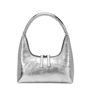 Angélique Élysée | Sac baguette en cuir véritable