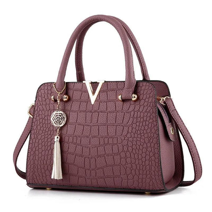 Capucine Rivoli | Sac à main en cuir véritable