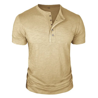 Jacques | T-shirt à patte de boutonnage