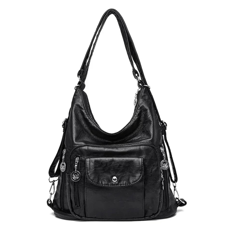 Céleste Paris | Sac à dos en cuir véritable