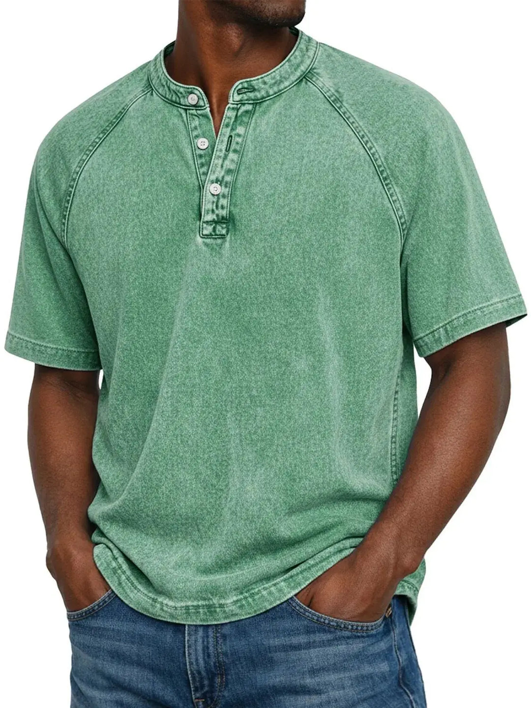 Jean | Chemise à boutons rétro