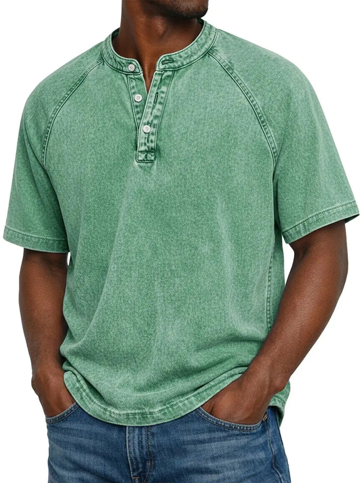 Jean | Chemise à boutons rétro