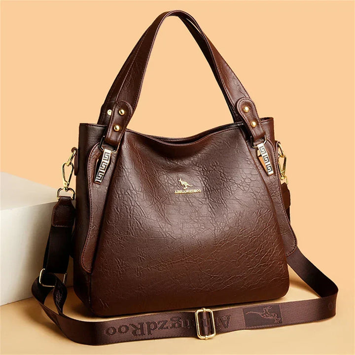 Eugénie Lumière | Sac porté épaule en cuir véritable