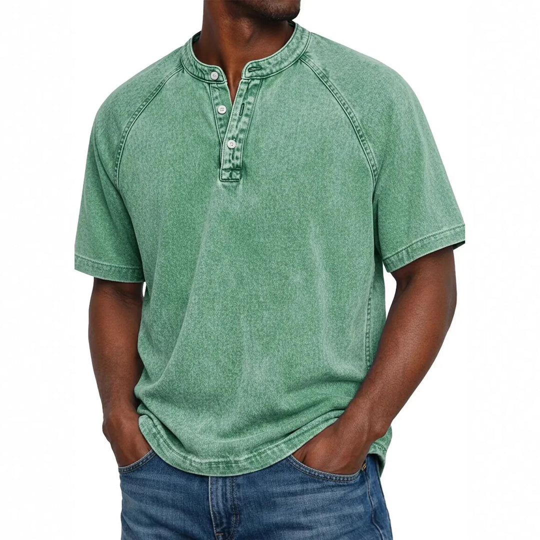 Jean | Chemise à boutons rétro