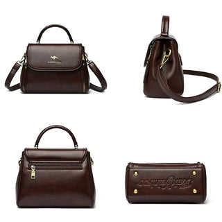 Camille Rivoli | Sac à main en cuir véritable