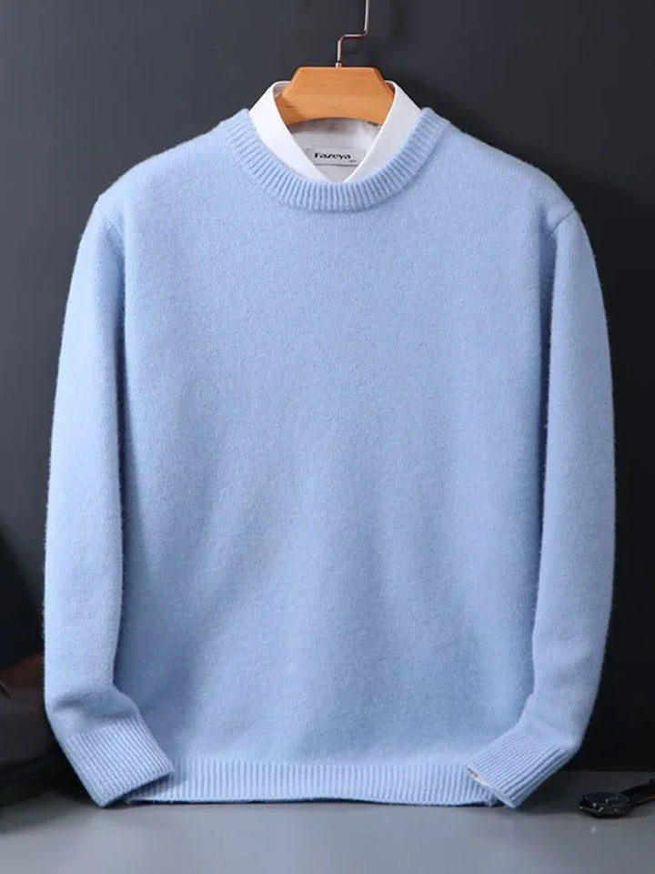 Marcel | Pull col rond en maille douce
