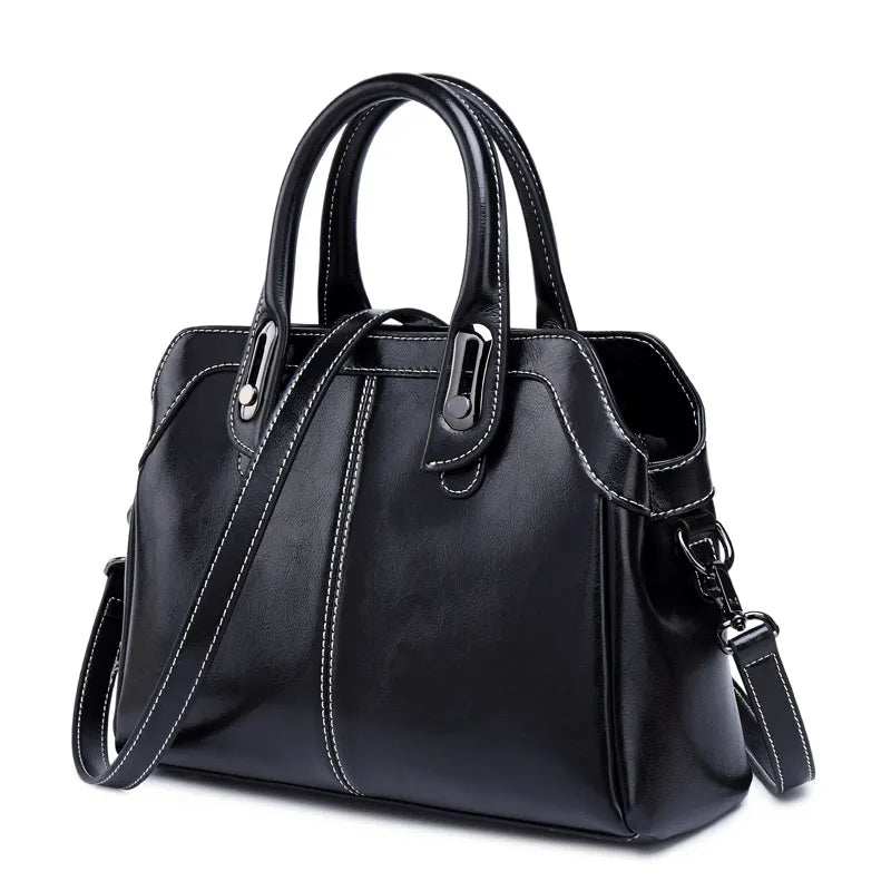 Clémence Élysée | Sac à main en cuir véritable