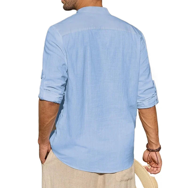 Jean-Marc | Chemise henley en coton