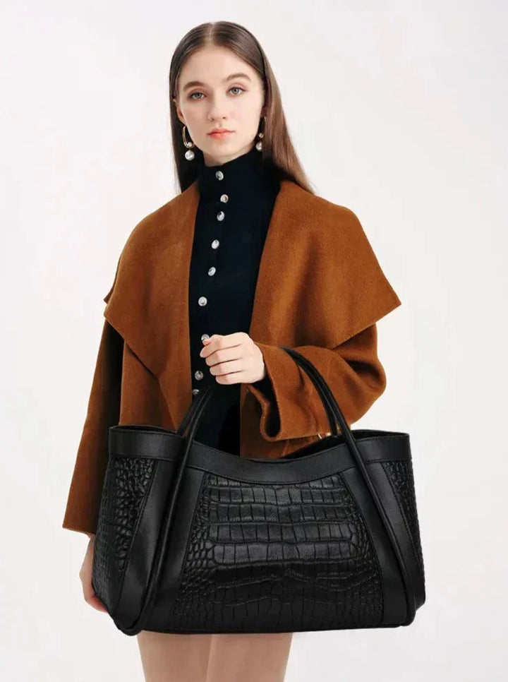 Charlotte Élysée | Sac à main en cuir véritable