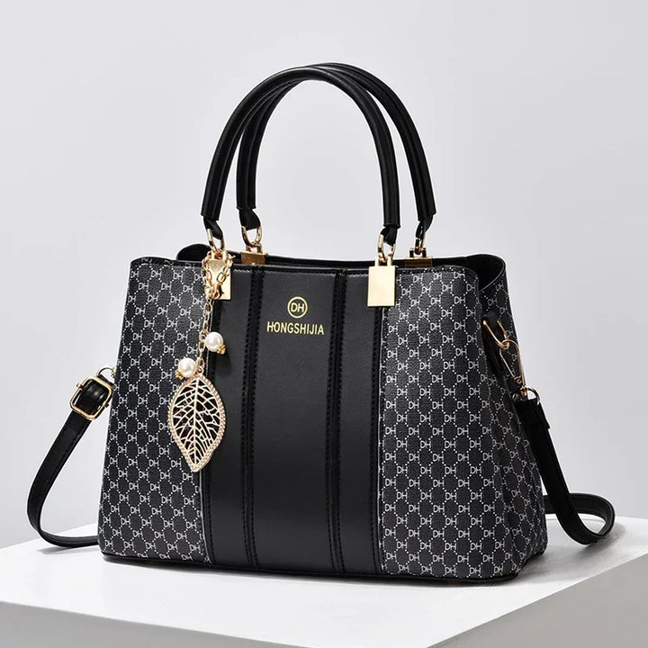 Fleur Lumière | Sac à main en cuir véritable