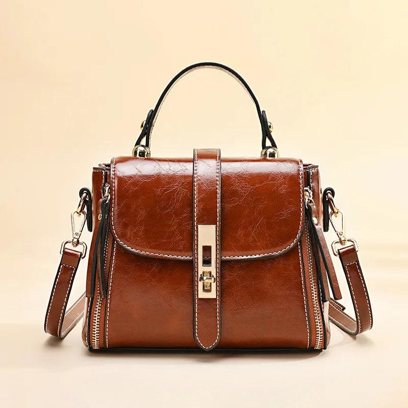 Céleste Rivoli | Sac à main en cuir véritable