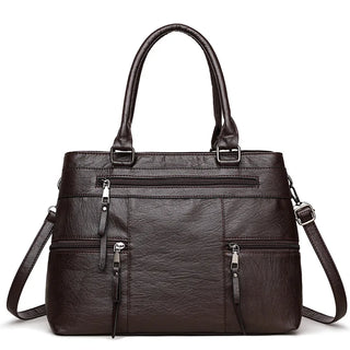 Fleur Marais | Sac à main en cuir véritable