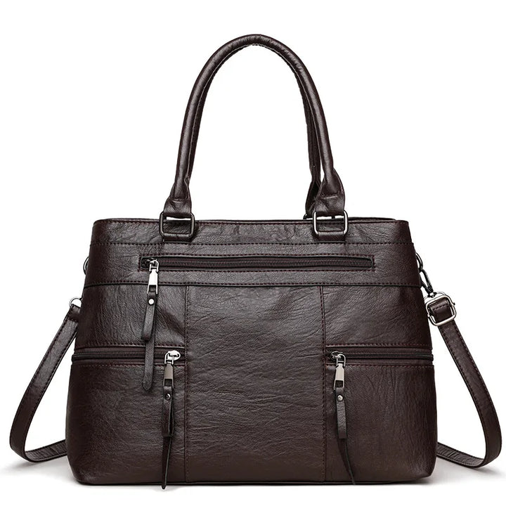 Fleur Marais | Sac à main en cuir véritable