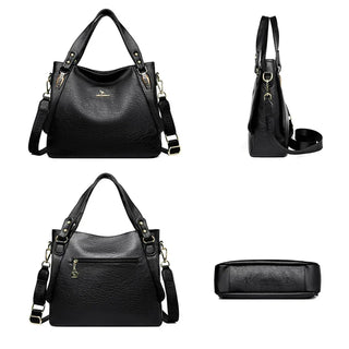 Eugénie Lumière | Sac porté épaule en cuir véritable