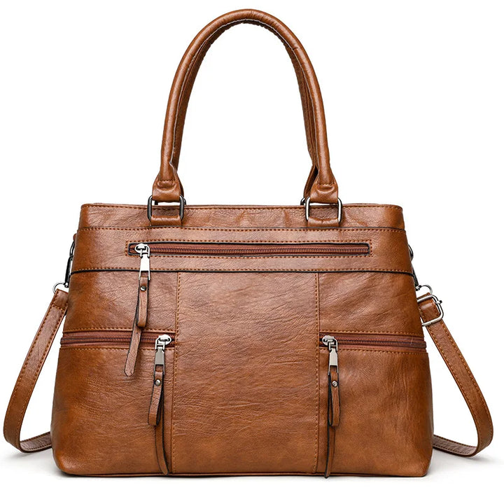 Fleur Marais | Sac à main en cuir véritable