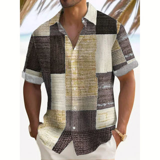 Rémi | Chemise patchwork d’été