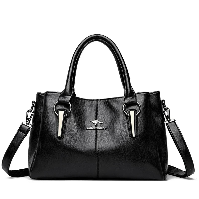 Charlotte Lumière | Sac à main en cuir véritable