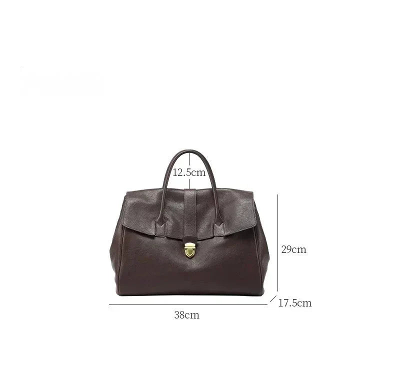 Agathe Loire | Sac cabas en cuir véritable