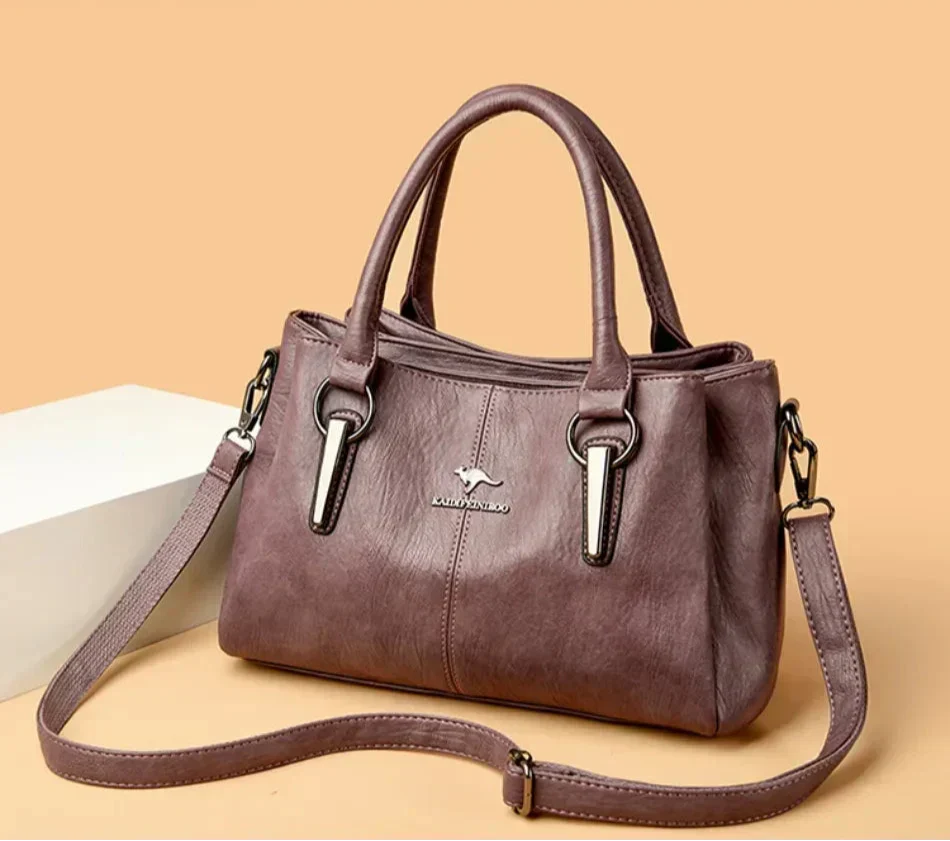 Charlotte Lumière | Sac à main en cuir véritable