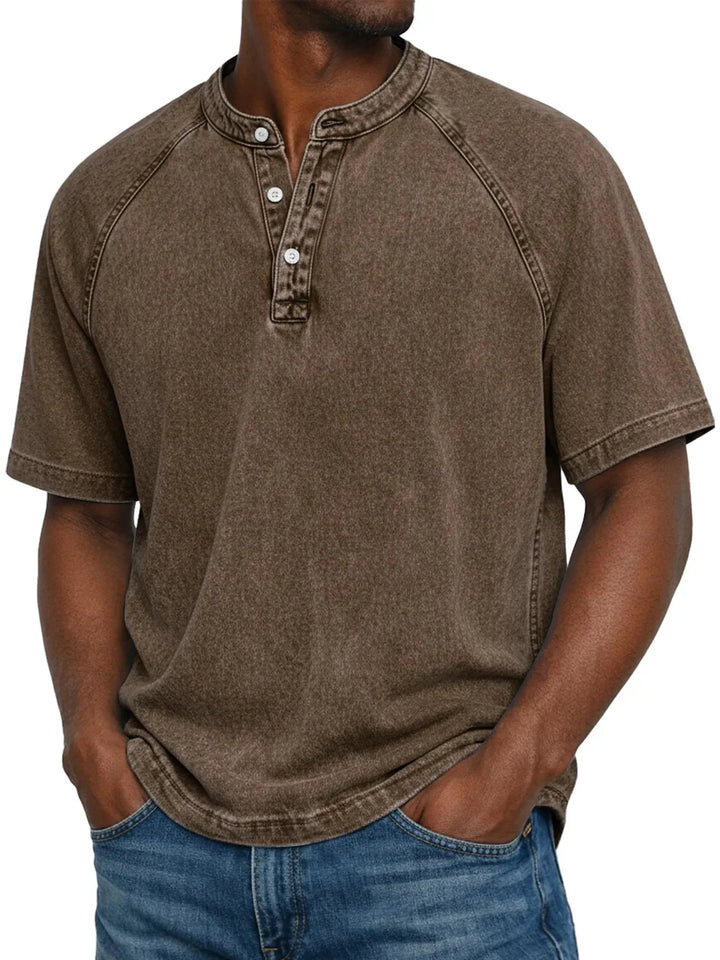 Jean | Chemise à boutons rétro